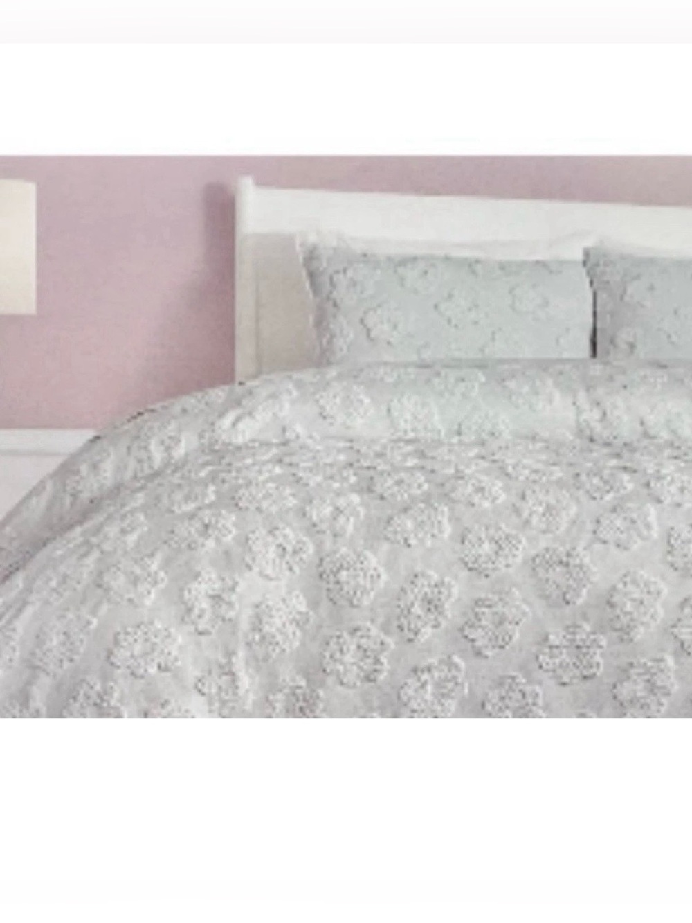 NEW Kate Spade New York Pop Floral in Light Morning Glory 3 piece King Comforter
